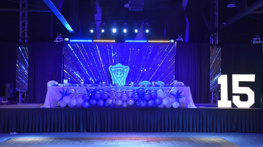 EXP decorated for a Quinceañera